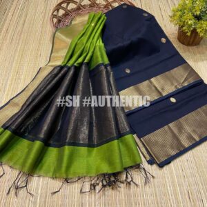 Maheshwari Gol Buti Top & Dupattas