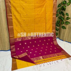 Maheshwari LOTUS PALLU Saree