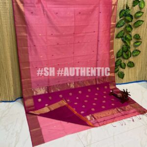 Maheshwari LOTUS PALLU Saree