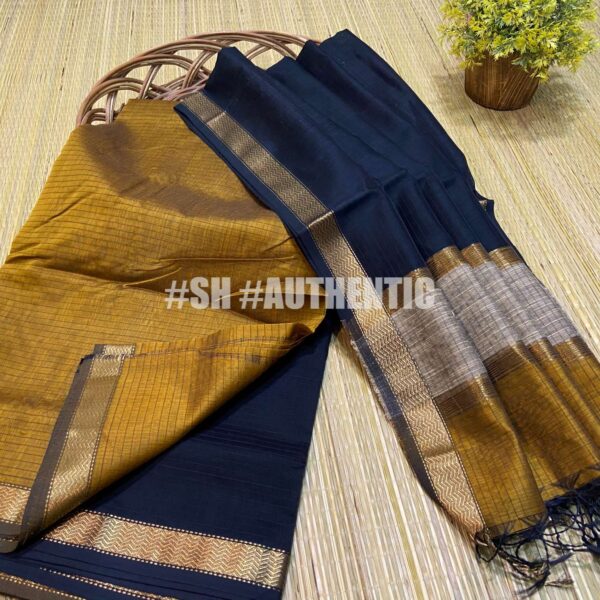 Buy Weavesmart Hand Block Printed Maheshwari Silk / Cotton Dress Material-DSPHMHOCT38826  Online at Best Prices in India - JioMart.