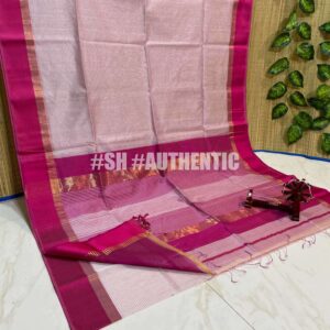 Maheshwari Rasta Sirin Border Saree