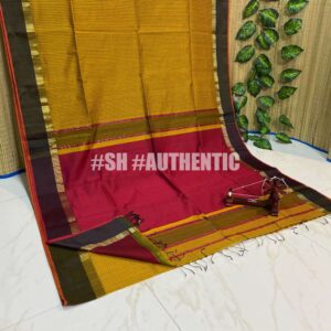 Maheshwari Sirin Border Chex Saree