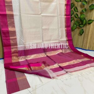 Maheshwari Sirin Karwat Border Saree