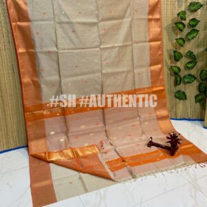 Maheshwari Tissue Jari Chex Buti Saree