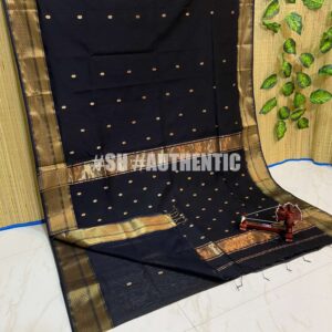 Maheshwari Zari Buti Saree