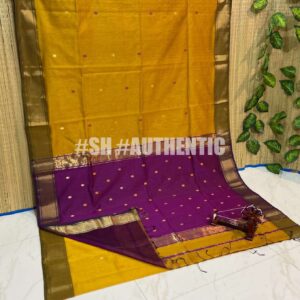 Maheshwari Zari Buti Saree